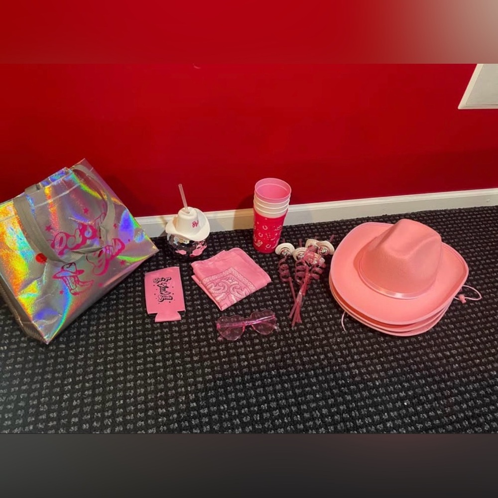 Bachelorette/ pink party supplies